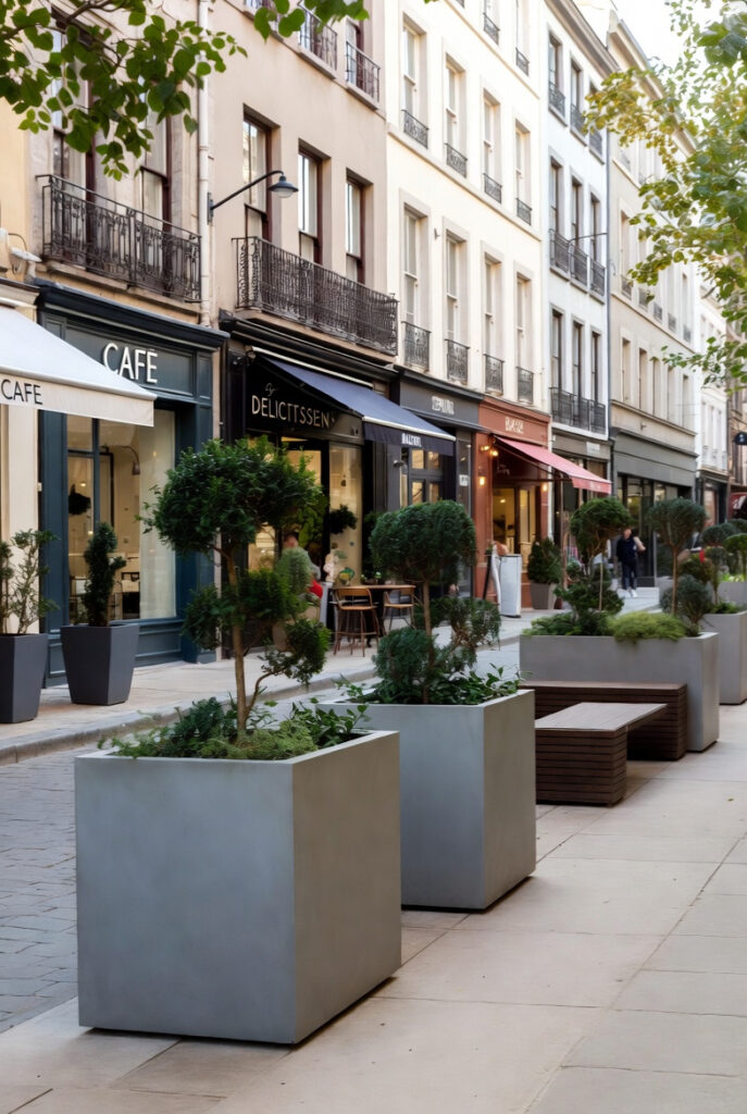 France – Paris City Street Saksı Projesi