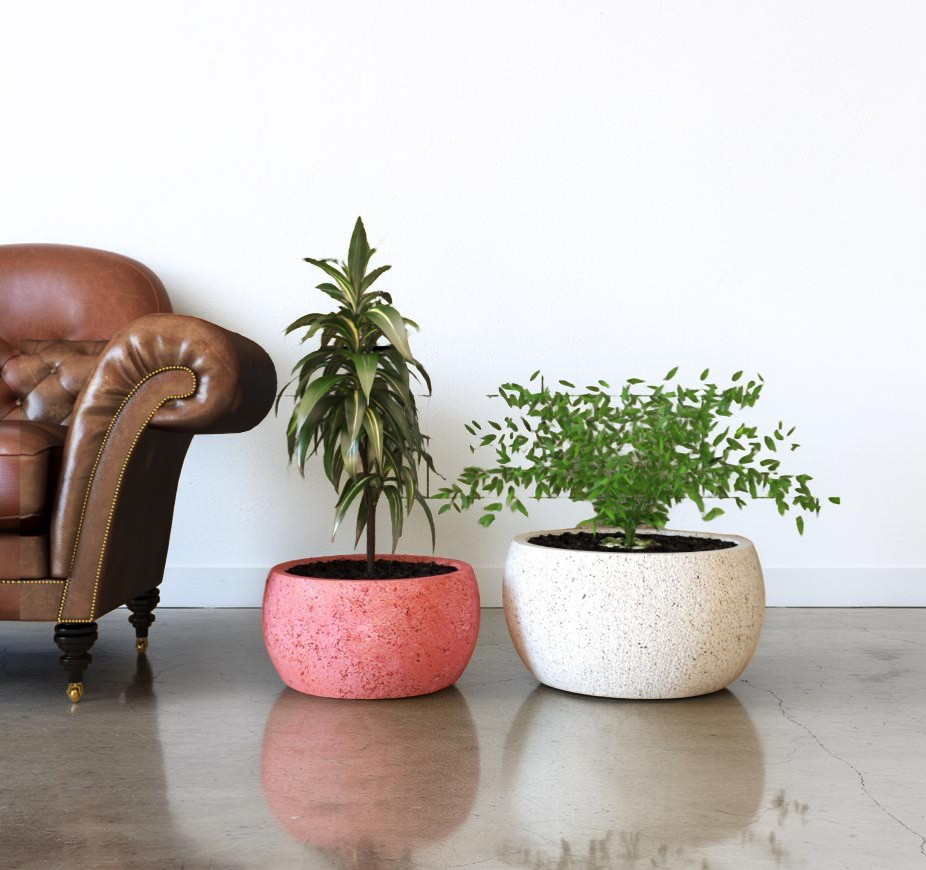Beton Saksılarla Modern Ve Dayanıklı Mekanlar