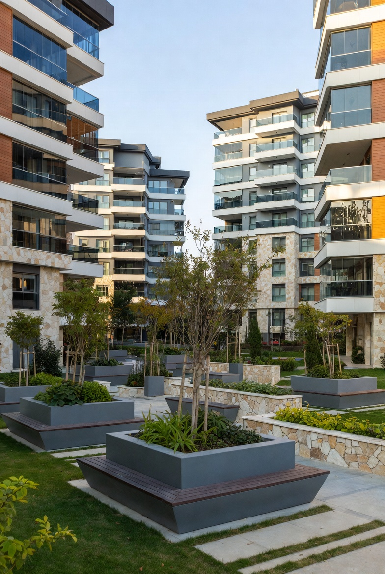 Modern Peyzajda Fiber Saksı Kullanımının Avantajları