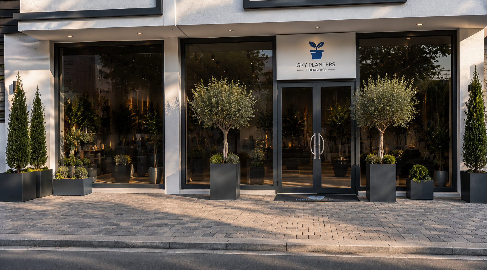 GKY Planters mağaza ve ofis cephesi